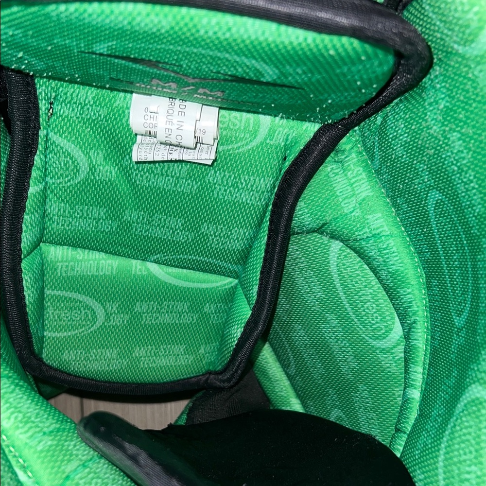 VIC CX2 Hockey Pants, Junior, Black/Green - Picture 8 of 12